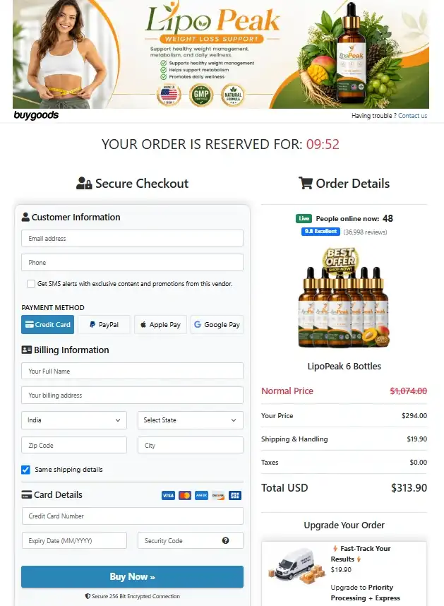 lipopeak-order-page.webp